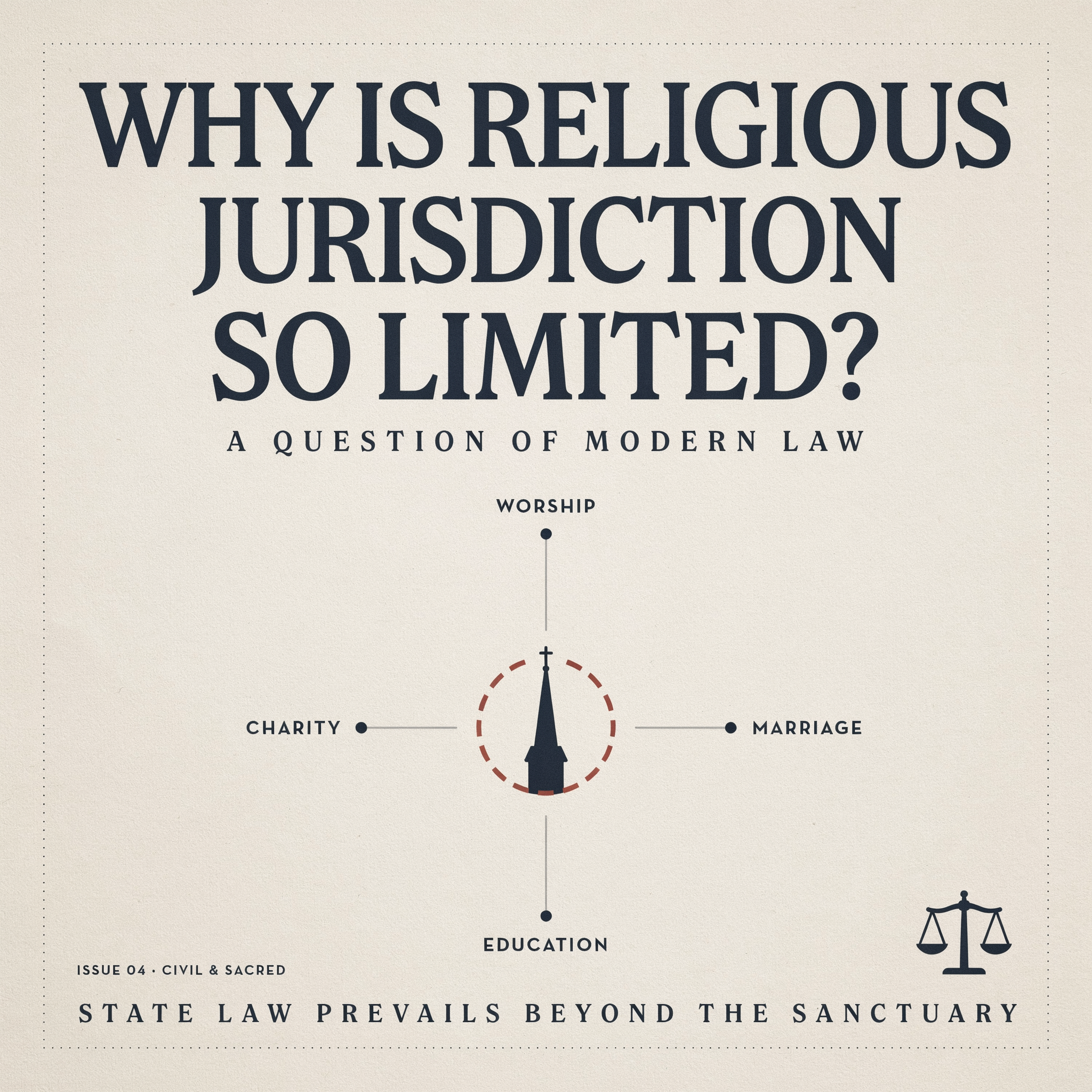2026-06-26 #53 Yeshua is King MInistries Why is the religious jurisdiction so limited